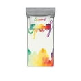 thumbnail image 1 of Ambesonne Saying Fitted Sheet & Pillow Sham Set, Spring Lettering, Twinxl, Multicolor, 1 of 2