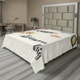 thumbnail image 1 of Ambesonne Saying Flat Sheet, Dream Big Calligraphy Hippie, King Size, Multicolor, 1 of 1