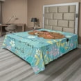 thumbnail image 1 of Ambesonne Saying Flat Sheet, Mothers Day, Full Size, Multicolor, 1 of 1