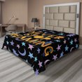 thumbnail image 1 of Ambesonne Saying Flat Sheet, Never Stop Dreaming Stars, Queen Size, Multicolor, 1 of 1