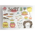 thumbnail image 1 of Ambesonne Saying Pillow Sham, Girl with Sweets, 26" X 20", Multicolor, 1 of 2