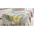 thumbnail image 1 of Ambesonne Saying Tablecloth Rectangular Table Cover, Hand Lettering Summer, 60"x90", Multicolor, 1 of 4