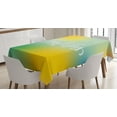 thumbnail image 1 of Ambesonne Saying Tablecloth Rectangular Table Cover, Romantic LGBT Community, 60"x90", Multicolor, 1 of 3