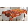 thumbnail image 1 of Ambesonne Saying Tablecloth Rectangular Table Cover, Slogan Leaf, 60"x90", Multicolor, 1 of 4