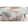 thumbnail image 1 of Ambesonne Saying Tablecloth Rectangular Table Cover, Valentines Day Phrase, 60"x84", Multicolor, 1 of 4
