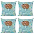 thumbnail image 1 of Ambesonne Saying Throw Pillow Cover 4 Pack, Mothers Day, 20", Multicolor, 1 of 2