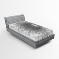 thumbnail image 1 of Ambesonne Scenery Fitted Sheet, Digital Space Field, Twin Size, Grey, 1 of 2