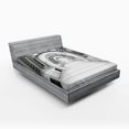 thumbnail image 1 of Ambesonne Scenery Fitted Sheet, Sun Energetic Space, Queen Size, White, 1 of 2