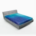thumbnail image 1 of Ambesonne Science Fitted Sheet, Chemistry Element Table, Full Size, Pale Blue Aqua Sky, 1 of 2