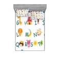 thumbnail image 1 of Ambesonne Science Fitted Sheet & Pillow Sham Set, Animals, Calking, Multicolor, 1 of 2