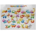 thumbnail image 1 of Ambesonne Science Jigsaw Puzzle Durable Cardboard, Cartoon Alphabet, 1000 pcs, Multicolor, 1 of 5