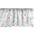 thumbnail image 1 of Ambesonne Science Window Valance, Chemistry Instruments, 54" X 18", Multicolor, 1 of 3