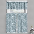thumbnail image 1 of Ambesonne Sea Shells Valance & Curtain, Doodle Style Pattern, 55"x30", Blue Grey White, 1 of 6