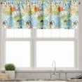 thumbnail image 1 of Ambesonne Sea Shells Valance Pack of 2, Retro Beach Pattern, 54"X12", Multicolor, 1 of 5