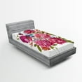 thumbnail image 1 of Ambesonne Shabby Flora Fitted Sheet, Gentle Summer Flora, Twin Size, Multicolor, 1 of 2