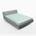 thumbnail image 1 of Ambesonne Shabby Flora Fitted Sheet, Ornaments and Dots, Queen Size, Almond Green Cream White, 1 of 2