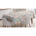 thumbnail image 1 of Ambesonne Shabby Flora Tablecloth Rectangular Table Cover, English Garden Plant, 60"x90", Multicolor, 1 of 4