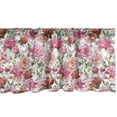 thumbnail image 1 of Ambesonne Shabby Flora Window Valance, Spring Garden Roses, 54" X 18", Pale Pink Hot Pink, 1 of 3
