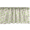 thumbnail image 1 of Ambesonne Shabby Flora Window Valance, Spring Yard Pastel, 54" X 12", Pale Pink Pale Green, 1 of 3