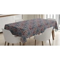 thumbnail image 1 of Ambesonne Shells Tablecloth Rectangular Table Cover, Conch and Kings Crown, 60"x84", Multicolor, 1 of 4