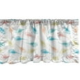 thumbnail image 1 of Ambesonne Shells Window Valance, Long Tail Cabrits Murex, 54" X 12", Multicolor, 1 of 3