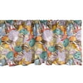 thumbnail image 1 of Ambesonne Shells Window Valance, Pile of Seashells, 54" X 12", Multicolor, 1 of 3