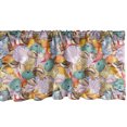 thumbnail image 1 of Ambesonne Shells Window Valance, Pile of Seashells, 54" X 18", Multicolor, 1 of 3