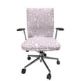thumbnail image 1 of Ambesonne Snakeskin Print Office Chair Cover Stretchable High Back, Wild Animal Girly, Lilac Dark Magenta, 1 of 6