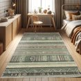thumbnail image 1 of Ambesonne Southwestern Decorative Rug Carpet, Classic in Nature Tone, 5' 1" X 7' 5", Pale Reseda Green Beige, 1 of 5