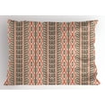 thumbnail image 1 of Ambesonne Southwestern Pillow Sham, Native Art Borders, 36" X 20", Multicolor, 1 of 2