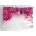 thumbnail image 1 of Ambesonne Spa Pillow Sham, Exotic Orchid Feng Shui, 26" X 20", Multicolor, 1 of 2