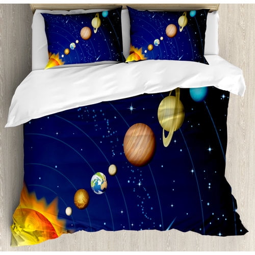 Ambesonne Space Duvet Cover Set