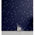 thumbnail image 1 of Ambesonne Space Peel & Stick Wallpaper for Home, Night Skyline with Stars, 13"x36", Purple White, 1 of 6