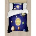 thumbnail image 1 of Ambesonne Space Solar System Duvet Cover Set, 1 of 3