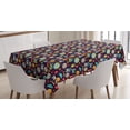 thumbnail image 1 of Ambesonne Space Tablecloth Rectangular Table Cover, Galaxy Party Pattern, 52"x70", Multicolor, 1 of 4