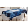 thumbnail image 1 of Ambesonne Space Tablecloth Rectangular Table Cover, Magic Dark Twilight Dawn, 60"x90", Blue, 1 of 3