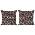 thumbnail image 1 of Ambesonne Space Throw Pillow Cover 2 Pack, Galaxy Party Pattern, 18", Multicolor, 1 of 2