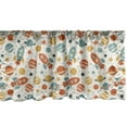 thumbnail image 1 of Ambesonne Space Window Valance, Colorful Doodle Universe, 54" X 12", Multicolor, 1 of 3