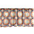 thumbnail image 1 of Ambesonne Space Window Valance, Natal Astrological Pattern, 42" x 18", Multicolor, 1 of 3