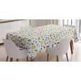 thumbnail image 1 of Ambesonne Spaceship Tablecloth Rectangular Table Cover, Cartoon Shooting Star, 52"x70", Multicolor, 1 of 4