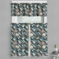 thumbnail image 1 of Ambesonne Spaceship Valance & Curtain, Space Exploration, 55"x45", Multicolor, 1 of 6