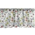 thumbnail image 1 of Ambesonne Spaceship Window Valance, Colorful Cosmos Moon, 54" X 18", Multicolor, 1 of 3