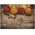 thumbnail image 1 of Ambesonne Spice Jigsaw Puzzle Durable Cardboard, Saffron Turmeric Cinnamon, 1000 pcs, Multicolor, 1 of 1