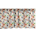 thumbnail image 1 of Ambesonne Sports Themed Window Valance, Colorful Active Life, 54" X 12", Multicolor, 1 of 3