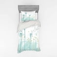 thumbnail image 1 of Ambesonne Spring Bedding Set 3 Pcs, Floral Botany Blooms, Twin, Almond Green Khaki, 1 of 2