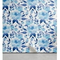 thumbnail image 1 of Ambesonne Spring Floral Peel & Stick Wallpaper for Home, Rose Flowers Dream, 13"x36", Violet Blue and Pale Blue, 1 of 5