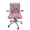 thumbnail image 1 of Ambesonne Spring Office Chair Cover Stretchable High Back, Ladybugs Peony Flowers Art, Soft Pink and Laurel Green, 1 of 1
