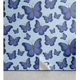 thumbnail image 1 of Ambesonne Spring Peel & Stick Wallpaper for Home, Simplistic Butterfly Plot, 13"x36", Ceil Blue Caramel, 1 of 5