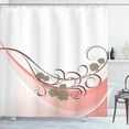 thumbnail image 1 of Ambesonne Spring Shower Curtain, Floral Arrangement Branches, 69"Wx70"L, Blush White, 1 of 4
