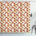 thumbnail image 1 of Ambesonne Spring Shower Curtain, Lively Springtime Garden, 69"Wx75"L, Multicolor, 1 of 3